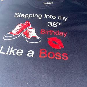 Glidan size m 38 birthday band new no tag